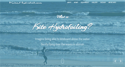 Desktop Screenshot of kitehydrofoil.com